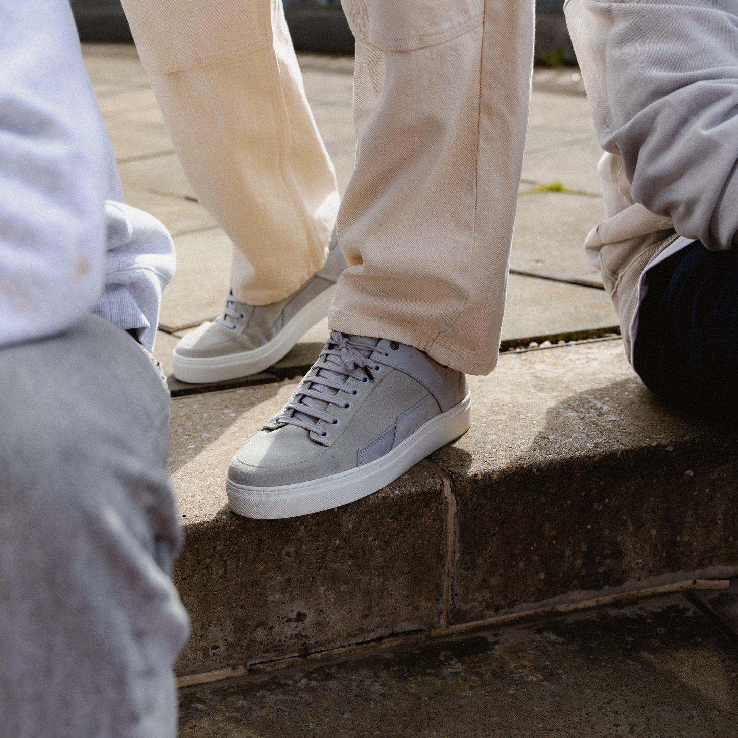 Young Levels - Unremarkable - Grey Suede Shoe