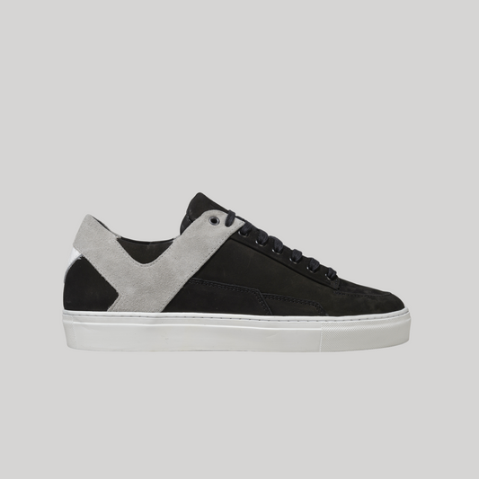 Young Levels - Shadow - Black and Grey Suede Shoe