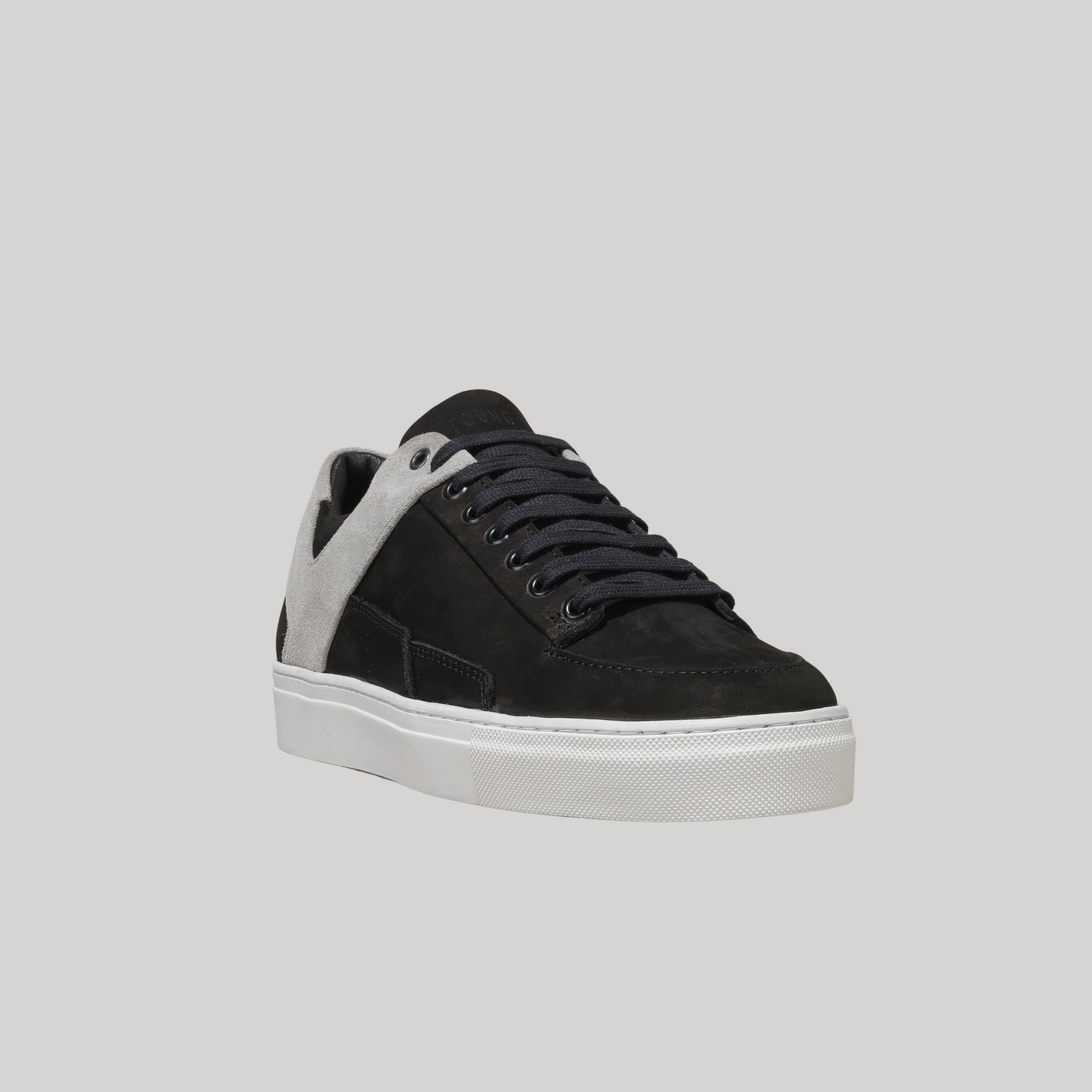 Young Levels - Shadow - Black and Grey Suede Shoe